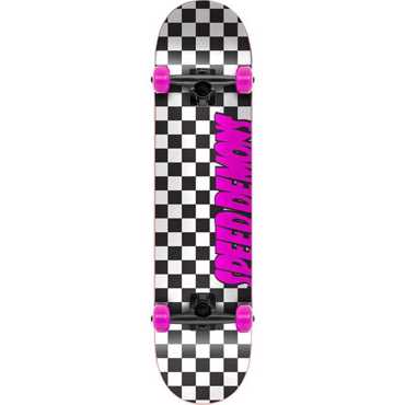 SPEED DEMONS Checkers Complete Skateboard 7.75'' - Μαύρο/Ροζ SPEED DEMONS Checkers Complete Skateboard 7.75'' - Μαύρο/Ροζ